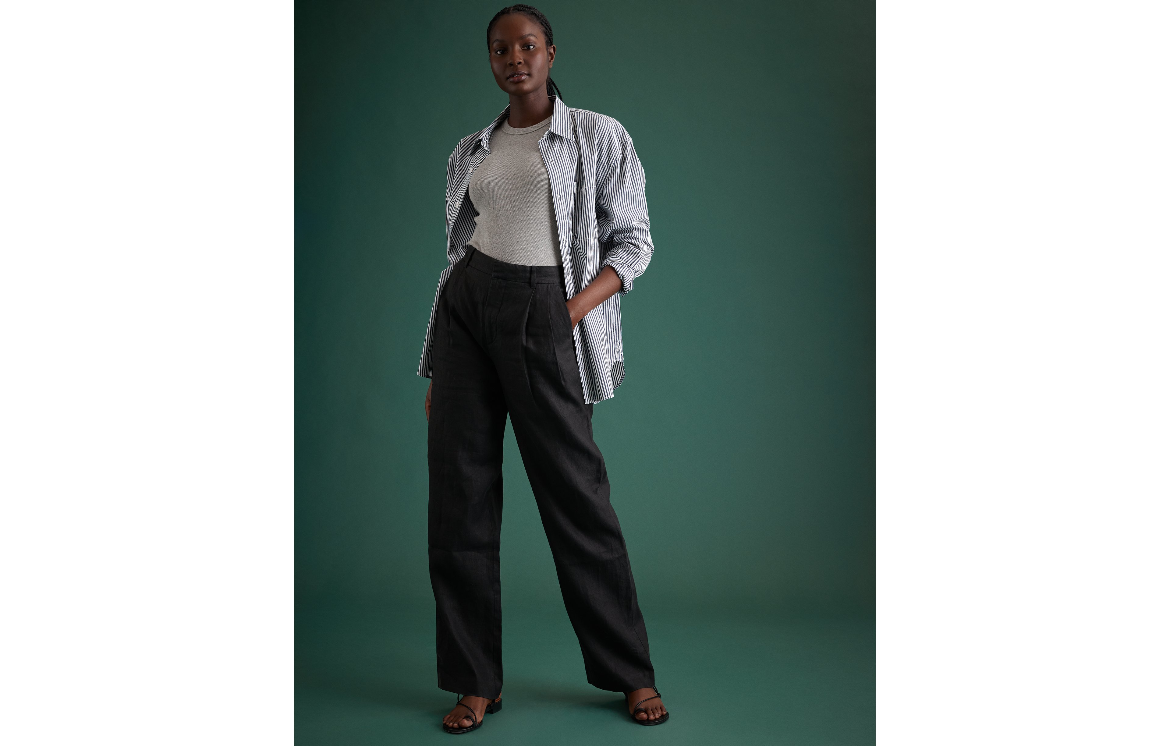 AE77 Premium Linen Trouser