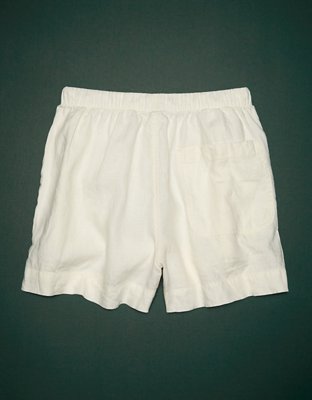 AE77 Premium Linen Pull-On Short