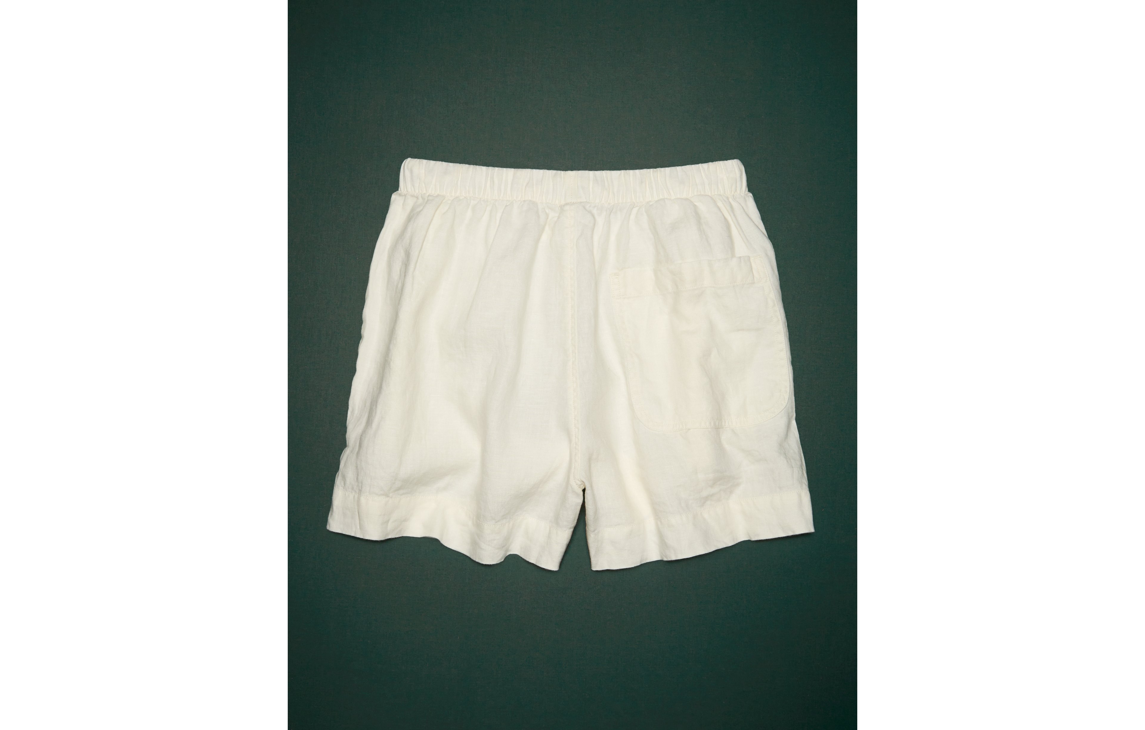 AE77 Premium Linen Pull-On Short