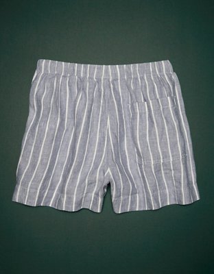 AE77 Premium Linen Pull-On Short