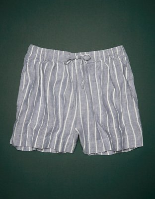 AE77 Premium Linen Pull-On Short