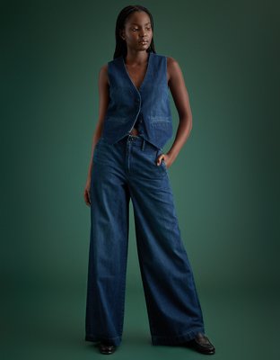 Wide Leg Trouser Jeans