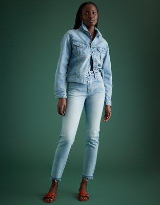 AE77 Premium Mom Jean