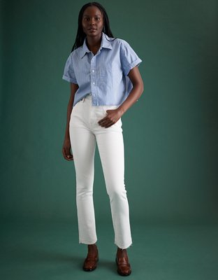 White best sale denim jeans