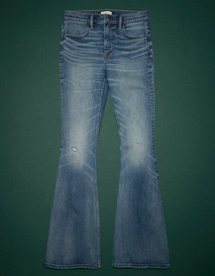 AE77 Premium High-Waisted Flare Jean