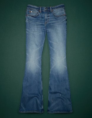 AE77 Premium Low-Rise Flare Jean