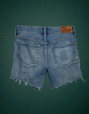 AE77 Premium Classic Long Denim Short