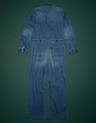 AE77 Premium Denim Jumpsuit