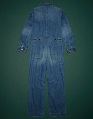 AE77 Premium Denim Jumpsuit