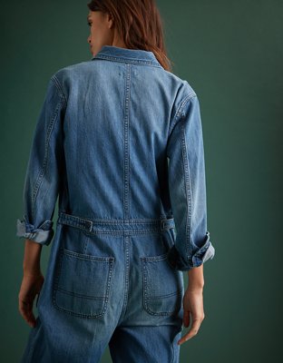 AE77 Premium Denim Jumpsuit