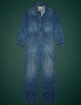 AE77 Premium Denim Jumpsuit