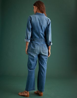 AE77 Premium Denim Jumpsuit