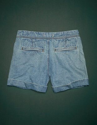 AE77 Premium Denim Military Short