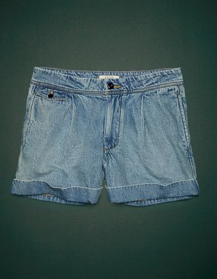 AE77 Premium Denim Military Short