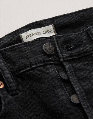 AE77 Premium Straight Crop Jean