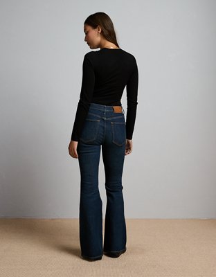 AE77 Premium High-Waisted Flare Jean