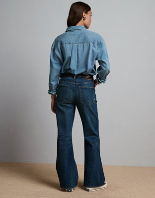 AE77 Premium Vintage Flare Jean