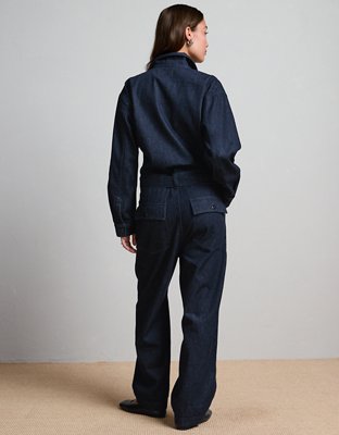 AE77 Premium Denim Jumpsuit