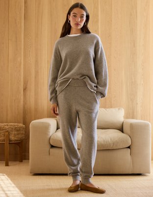 Pantalon de jogging en cachemire haut de gamme AE77