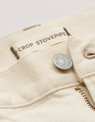 AE77 Premium Crop Stovepipe Jean