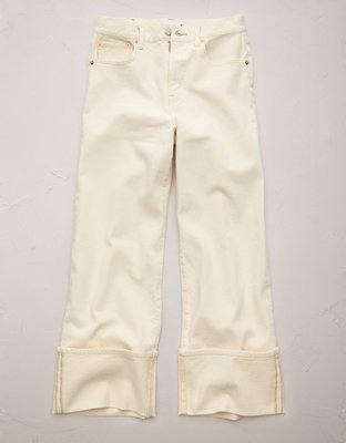 AE77 Premium Crop Stovepipe Jean