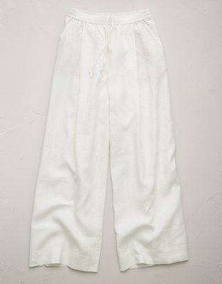 AE77 Premium Pull-On Linen Pant
