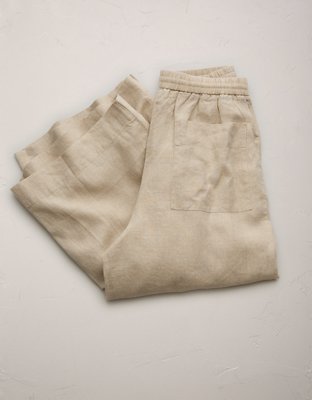 AE77 Premium Pull-On Linen Pant