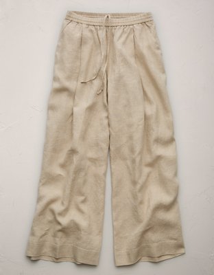 AE77 Premium Pull-On Linen Pant