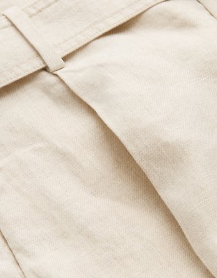 Short de style pantalon en lin haut de gamme AE77