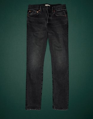 AE77 Premium Straight Crop Jean