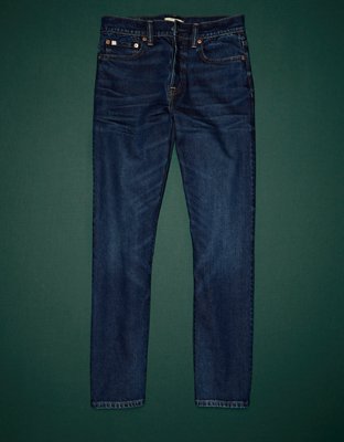 AE77 Premium Straight Crop Jean