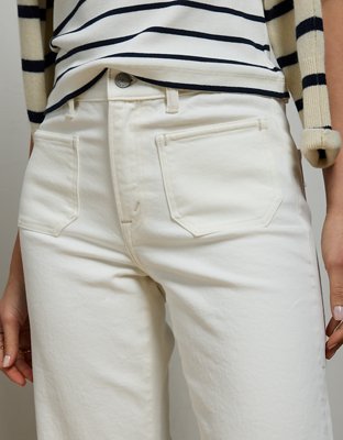 AE77 Premium Bootcut Crop Jean