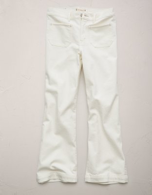 AE77 Premium Bootcut Crop Jean
