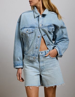 AE77 Premium Baggy Denim Short