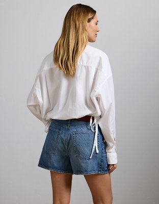AE77 Premium Baggy Denim Short | American Eagle