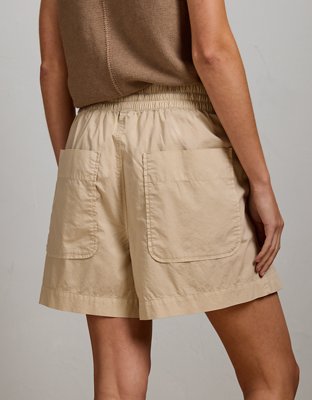 AE77 Premium Pull-On Poplin Short