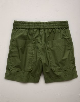 AE77 Premium Pull-On Poplin Short