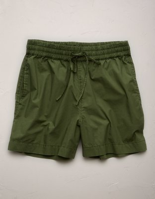 AE77 Premium Pull-On Poplin Short