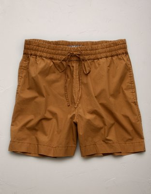 AE77 Premium Pull-On Poplin Short