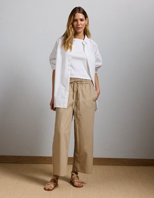 AE77 Premium Pull-On Poplin Pant