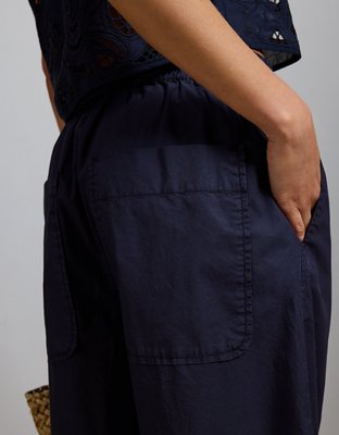 AE77 Premium Pull-On Poplin Pant