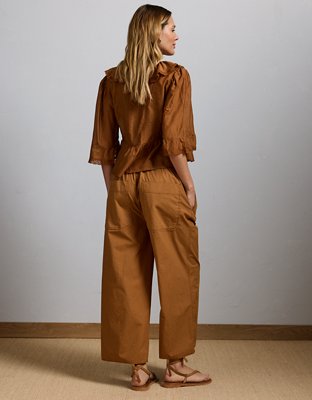 AE77 Premium Pull-On Poplin Pant