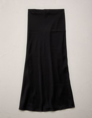 AE77 Premium Satin Slip Skirt