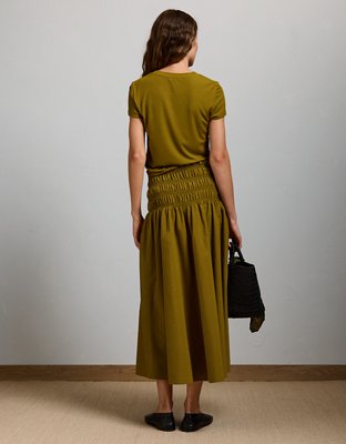AE77 Premium Poplin Skirt