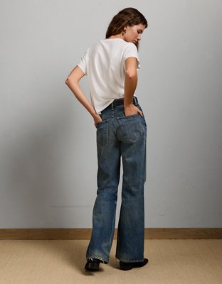AE77 Premium Vintage Flare Jean
