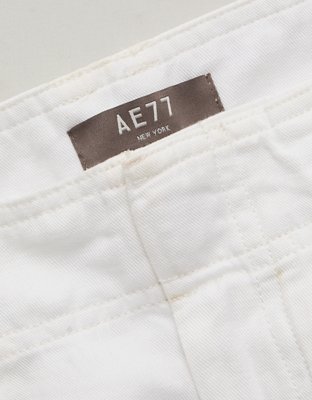 AE77 High-Waisted Tapered Linen-Blend Pant