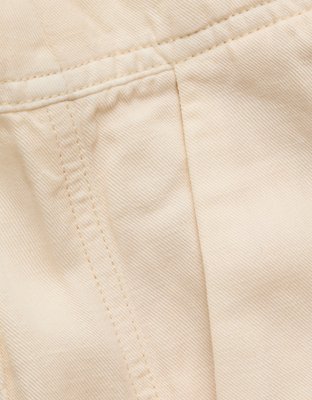 AE77 High-Waisted Tapered Linen-Blend Pant