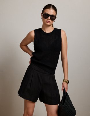 AE77 Premium Linen Short