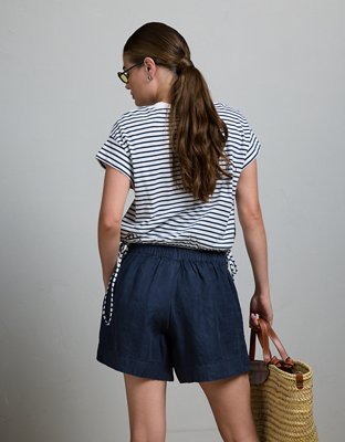 AE77 Premium Linen Short