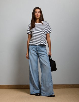 AE77 Premium Super Wide Jean